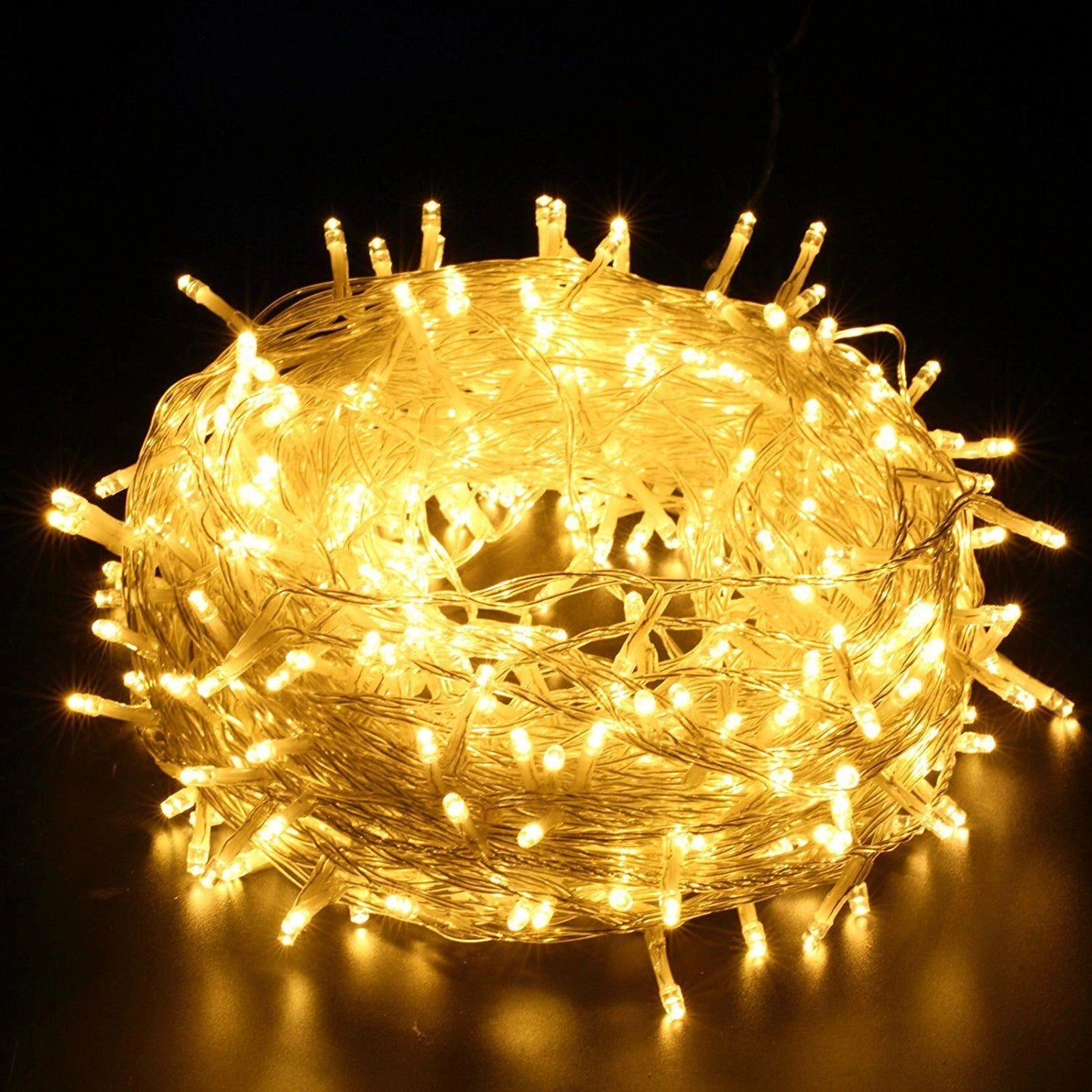 Christmas LED String 100 Fairy Light Main Plug in Outdoor Garden Xmas Home Decor