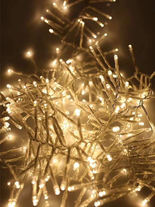 Christmas LED String 100 Fairy Light Main Plug in Outdoor Garden Xmas Home Decor