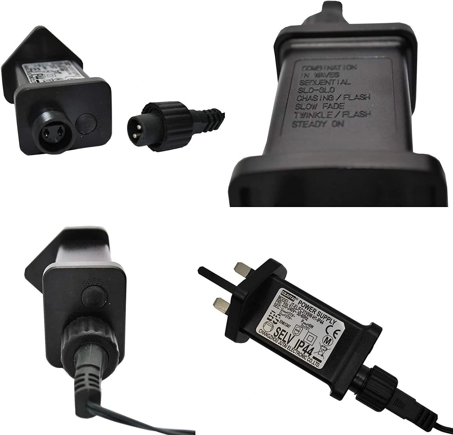 Christmas LED String 300 Fairy Light Main Plug in Outdoor Garden Xmas Home Decor