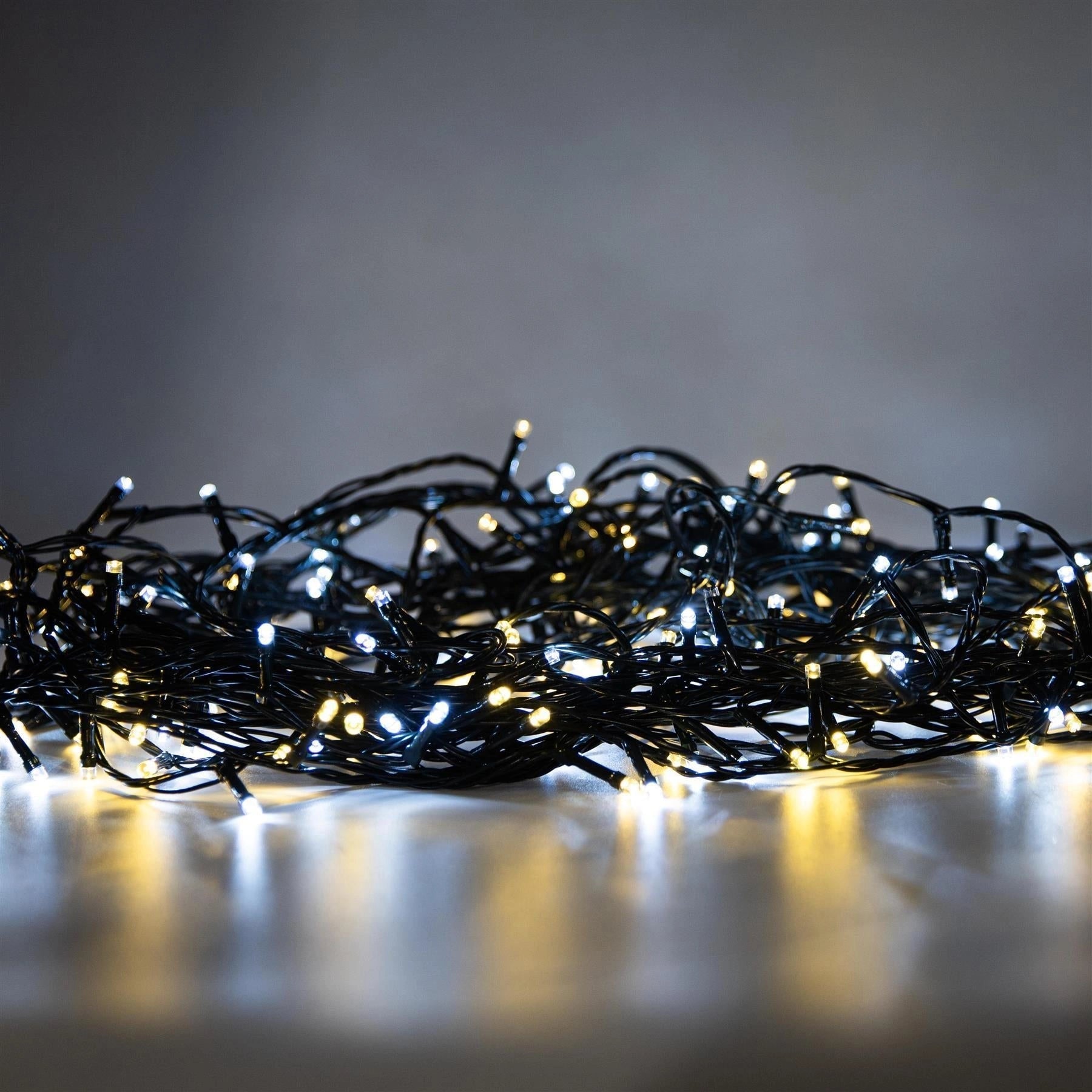 1000LED Compact Christmas Lights Mains String Multifunction Tree Home Xmas Decor