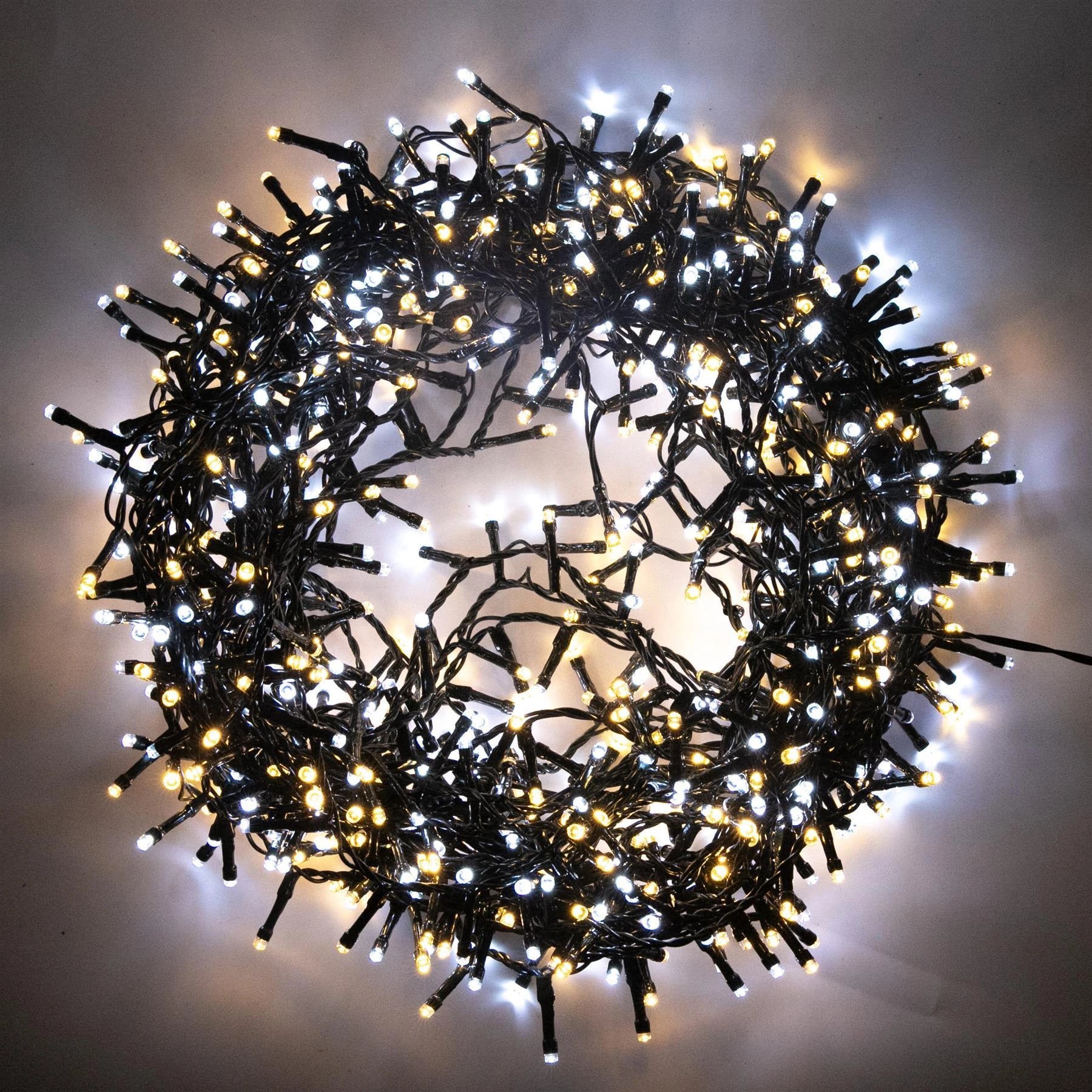 1000LED Compact Christmas Lights Mains String Multifunction Tree Home Xmas Decor