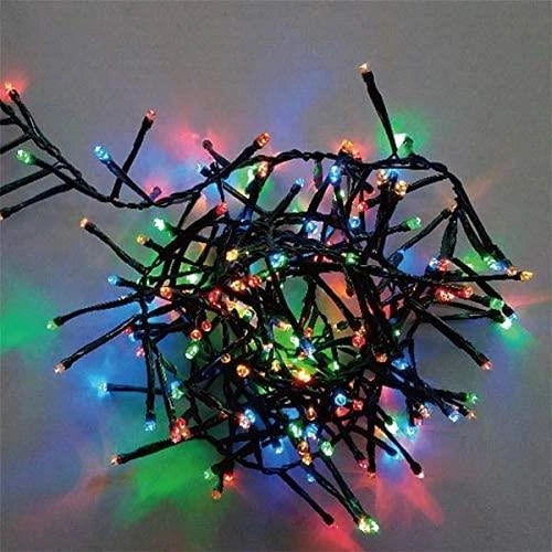 Christmas Fairy Lights 480 LED Cluster Indoor Outdoor Tree Home Xmas Decoration