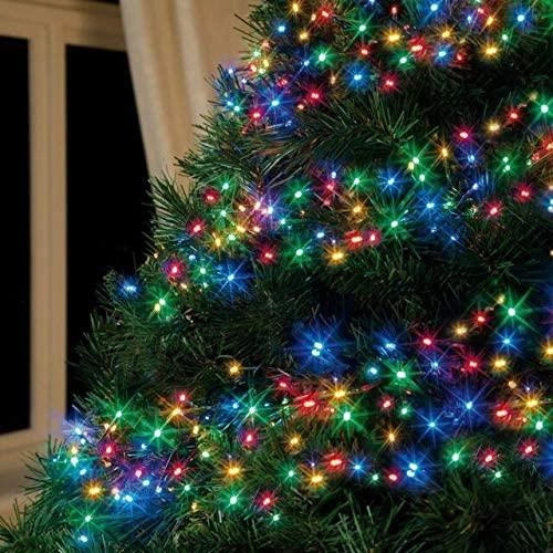 Christmas Fairy Lights 480 LED Cluster Indoor Outdoor Tree Home Xmas Decoration
