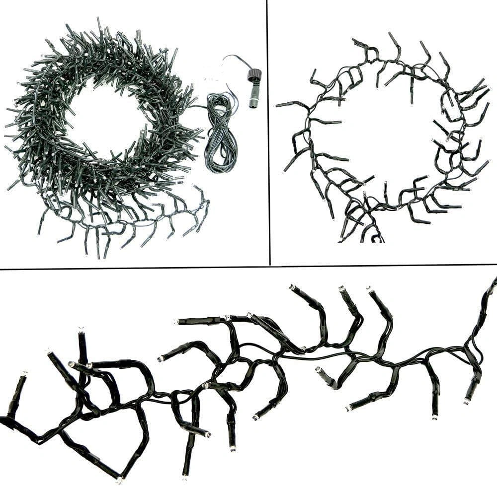 Christmas Fairy Lights 960 LED Cluster Indoor Outdoor Tree Home Xmas Decoration