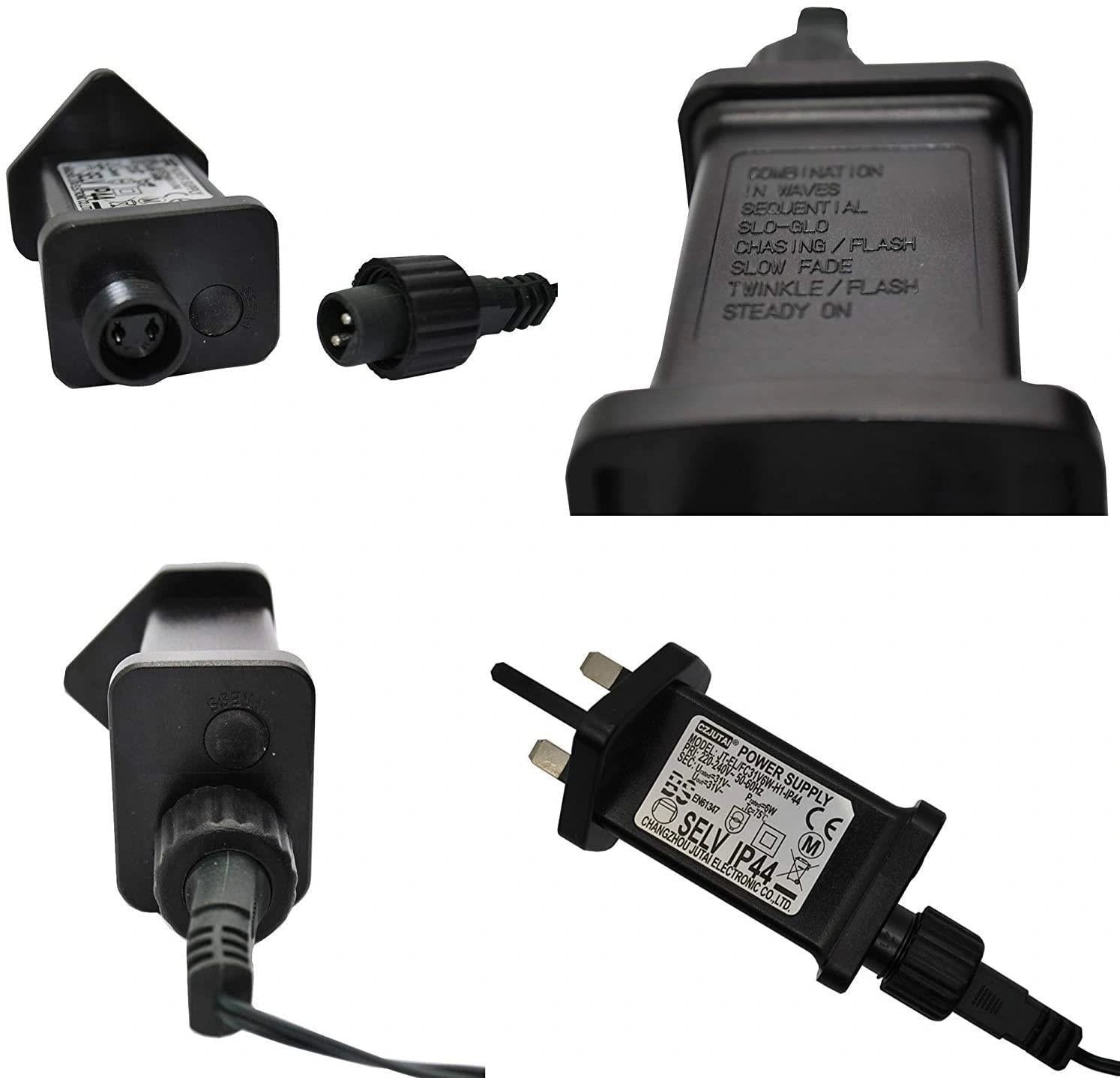 400 LED Fairy Lights Christmas Outdoor Main Plug-In Xmas Home Garden Tree Decor