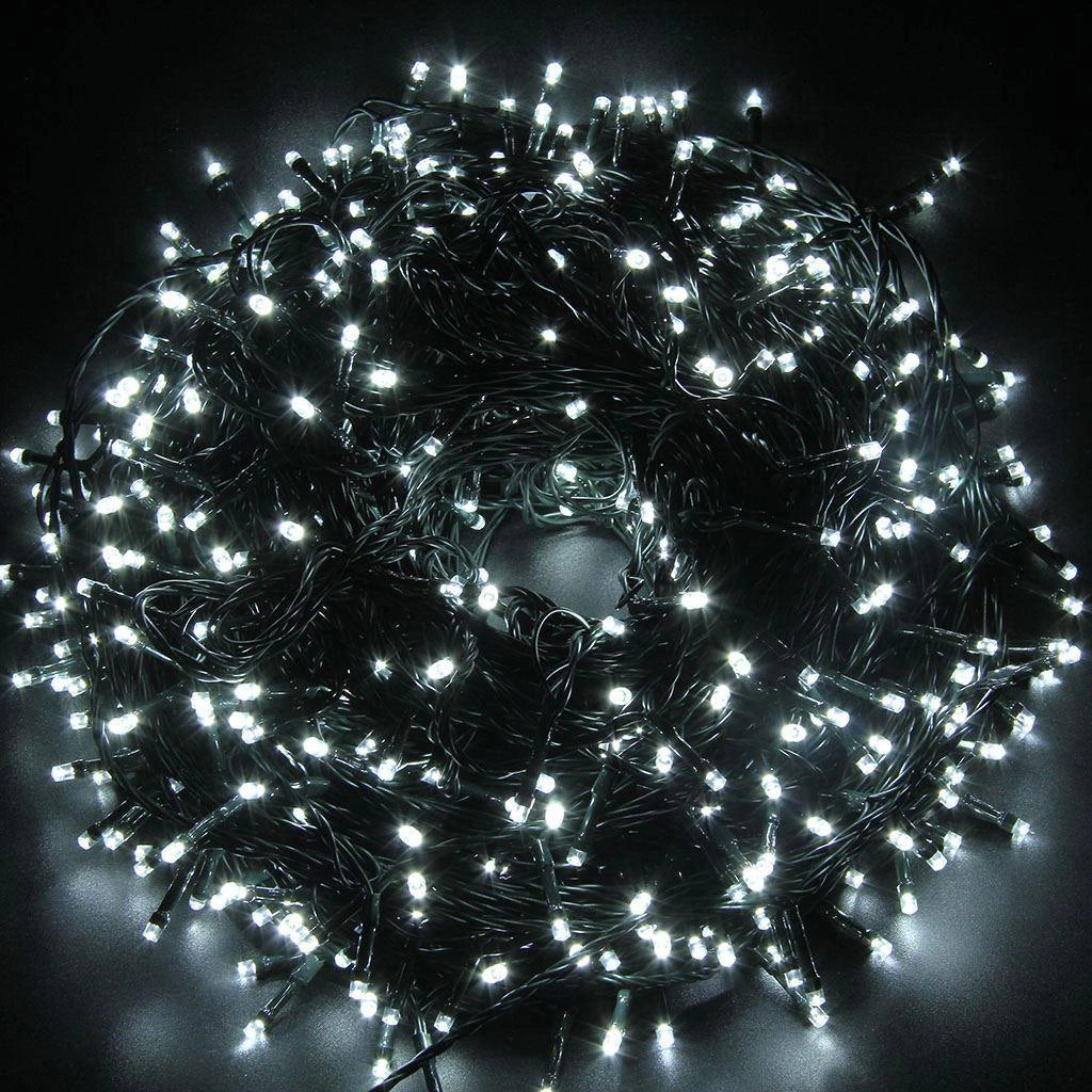 1500 LED Fairy Lights Christmas Outdoor Main Plug-In Xmas Home Garden Tree Decor