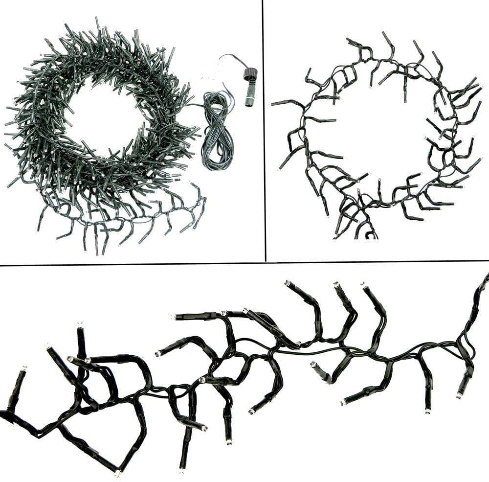 Christmas Fairy Lights 960 LED Cluster Indoor Outdoor Tree Home Xmas Decoration