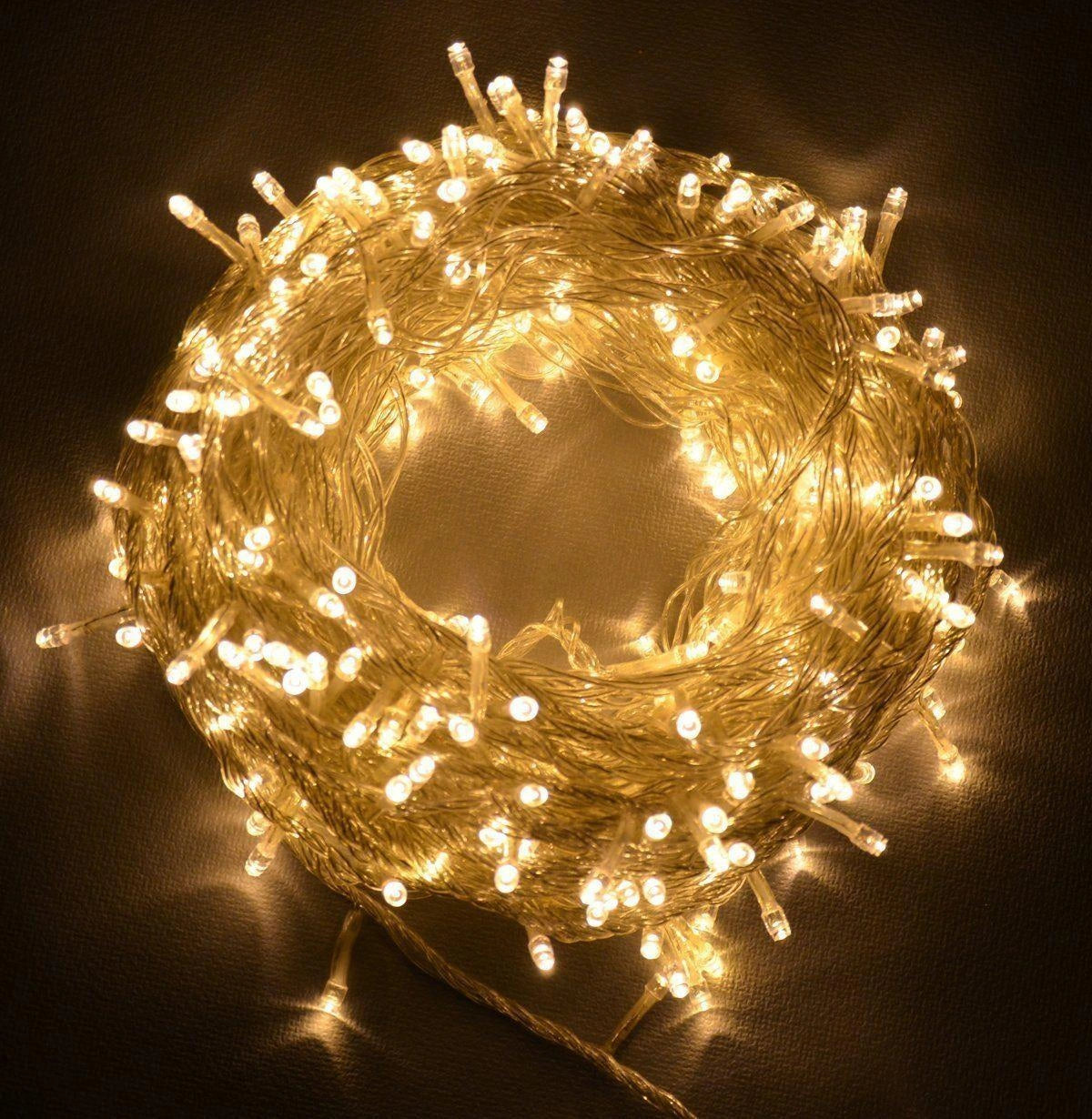 Christmas LED String 400 Fairy Light Main Plug in Outdoor Garden Xmas Home Decor