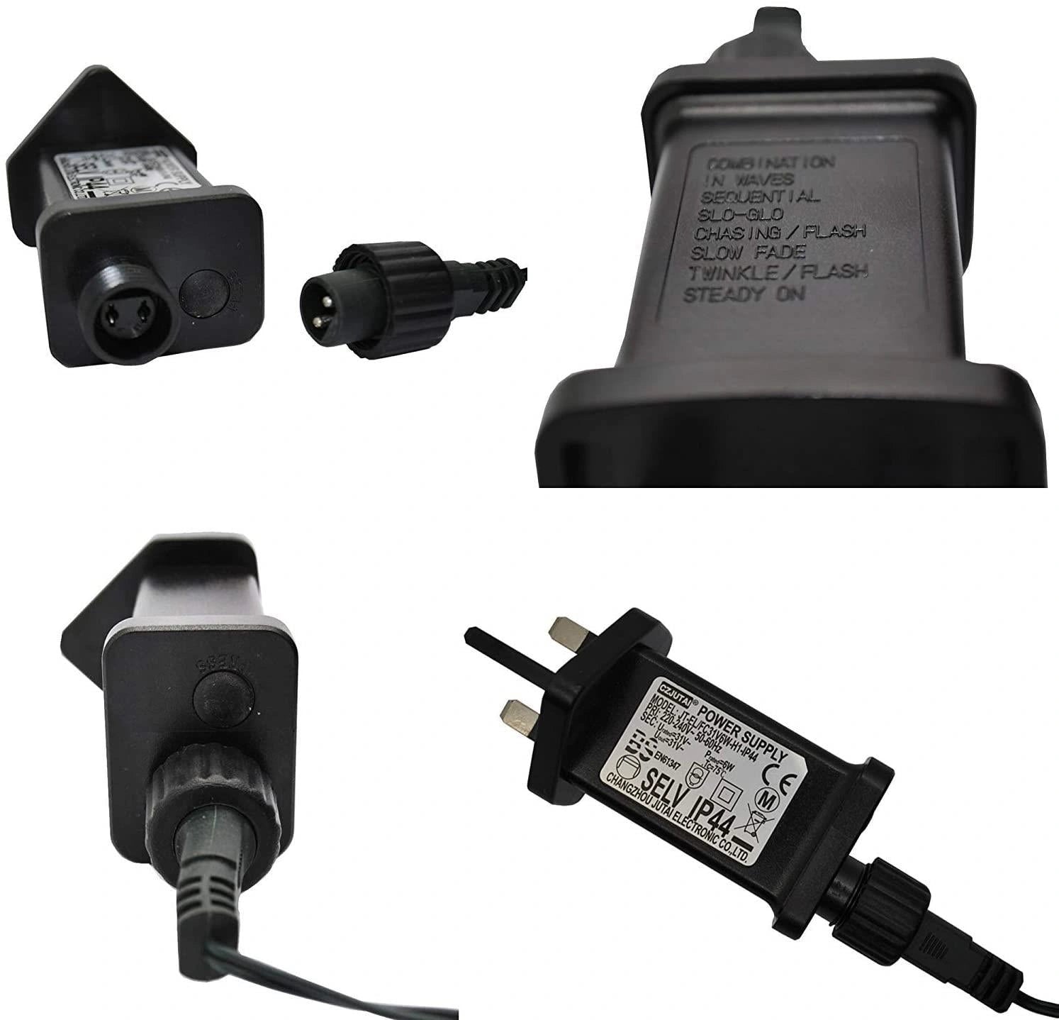 750 LED Fairy Lights Christmas Outdoor Main Plug-In Xmas Home Garden Tree Decor