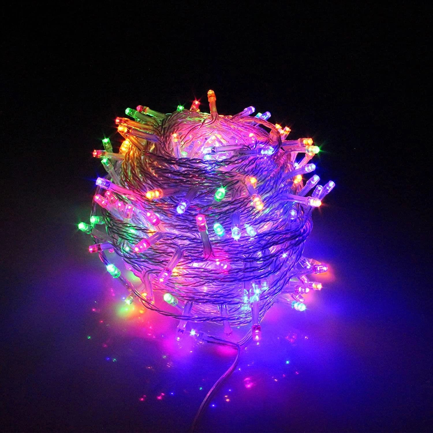 Christmas LED Light String 500 Fairy Main Plug in Outdoor Garden Xmas Home Decor
