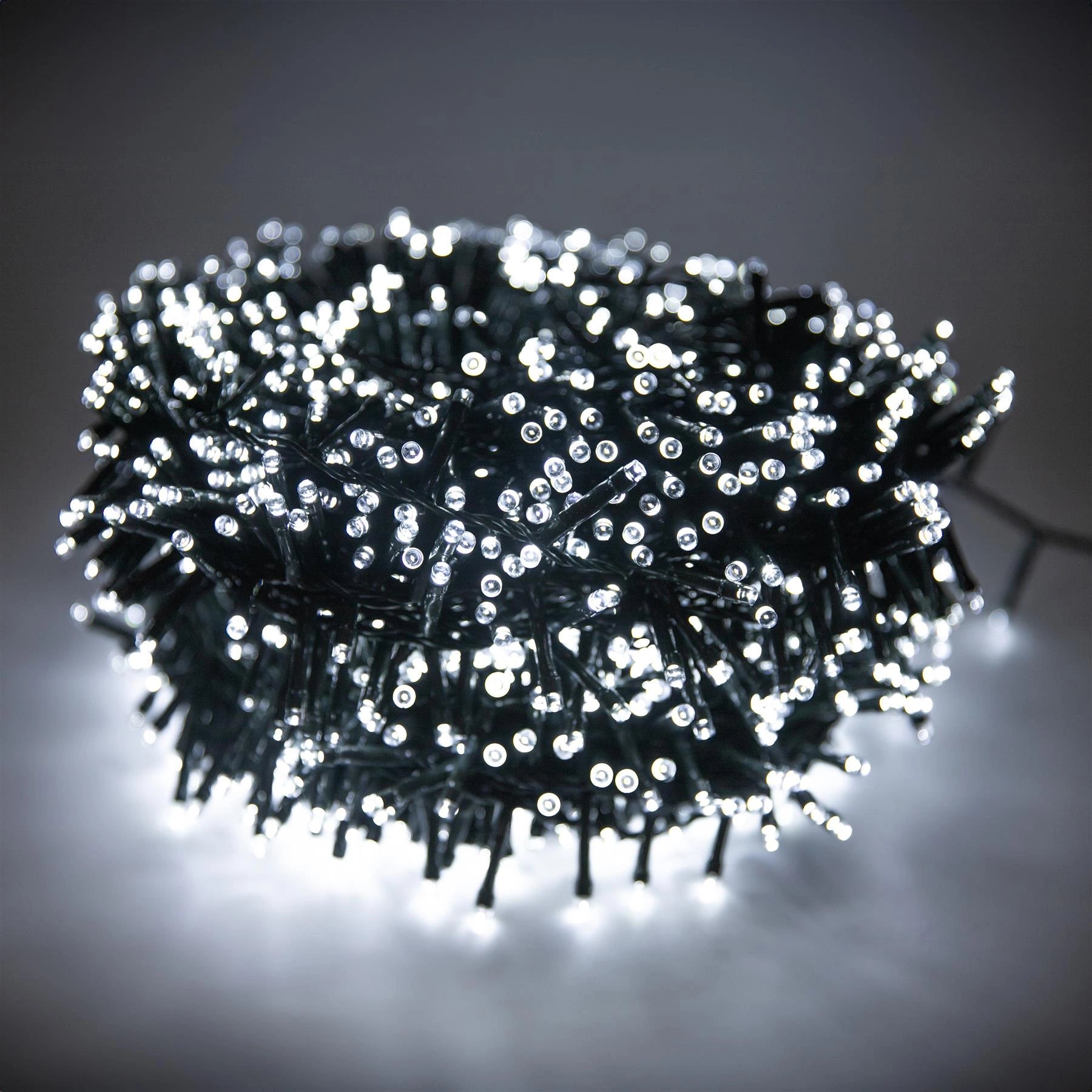 500 LED Compact Christmas Lights Mains String Multifunction Tree Home Xmas Decor