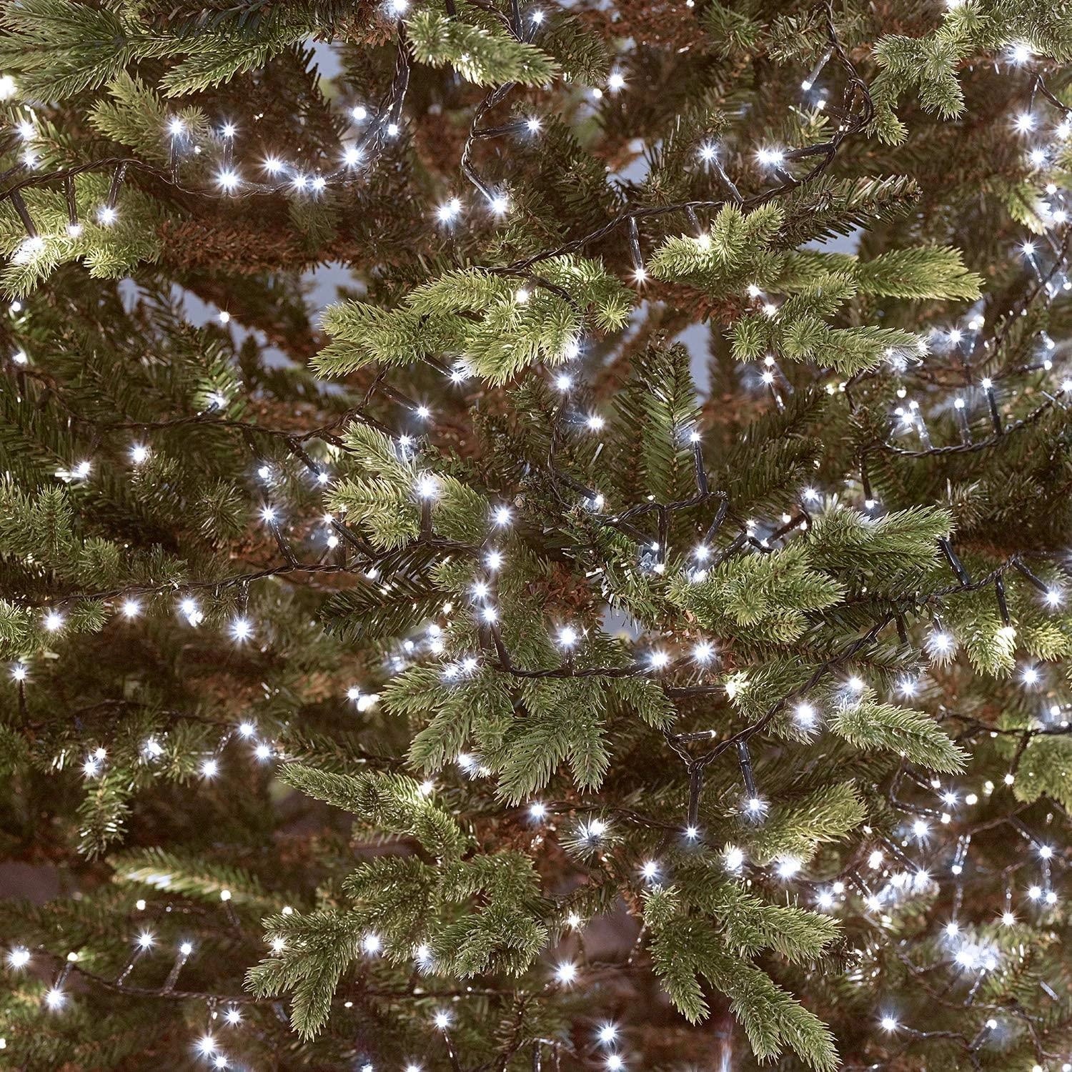 500 LED Compact Christmas Lights Mains String Multifunction Tree Home Xmas Decor