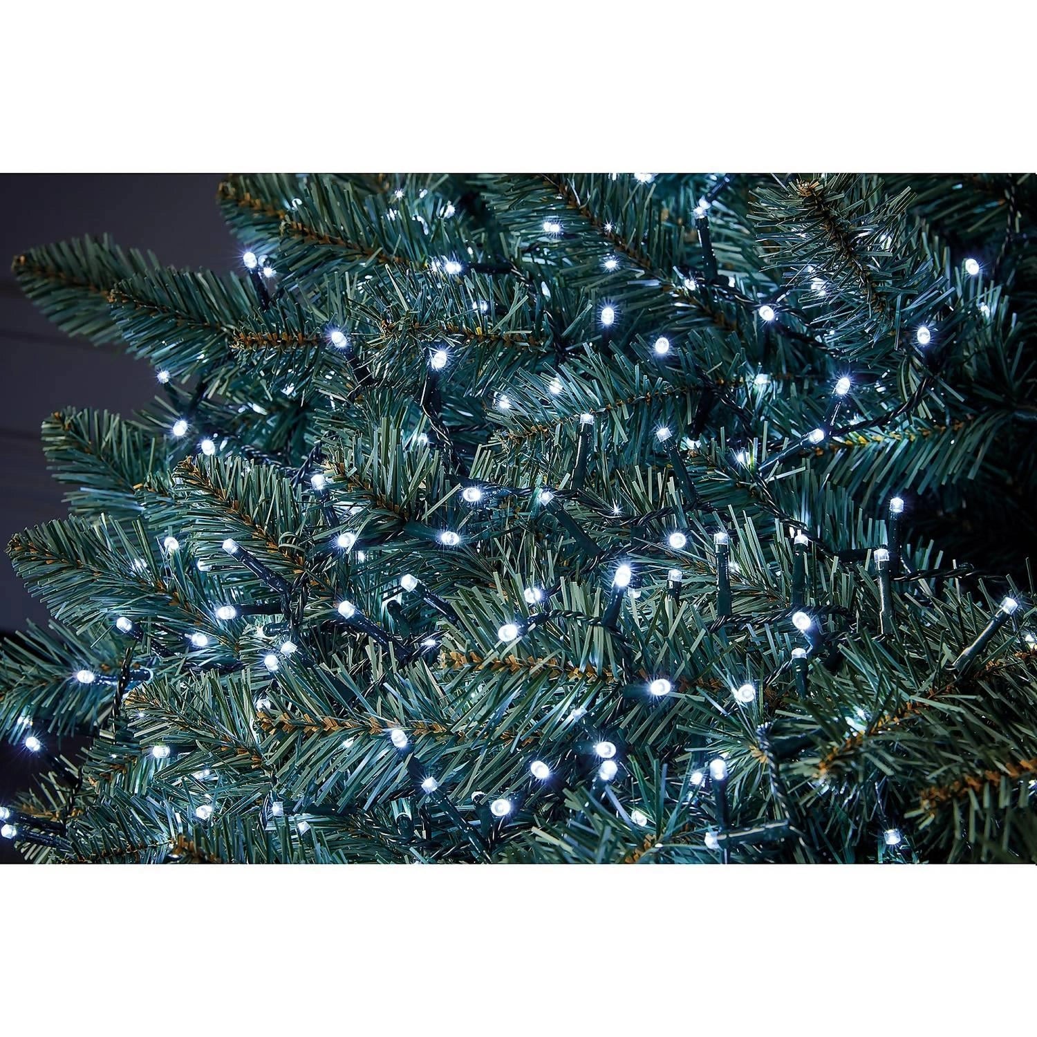 500 LED Compact Christmas Lights Mains String Multifunction Tree Home Xmas Decor