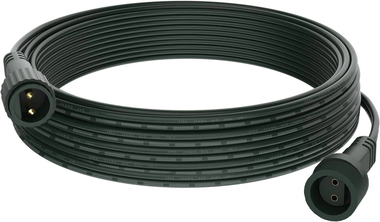 10M Extension Cable 2Pin LED Connector G40 Globe Outdoor Festoon Christmas Light