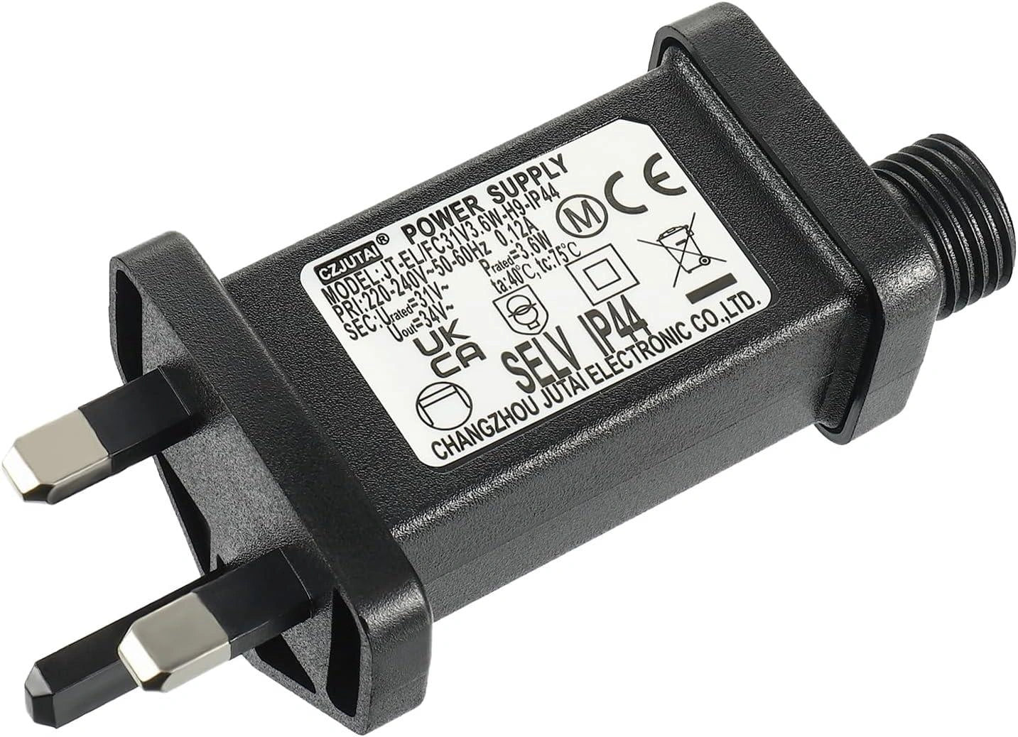 Transformer Plug Xmas Light Adapter 3.6W Timer Memory Function 8 Mode Waterproof