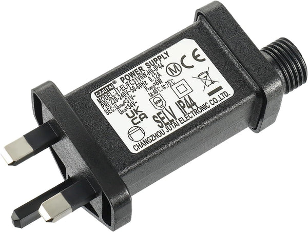 Transformer Plug for Christmas Lights 31v/6W Adapter with Timer Functi ...