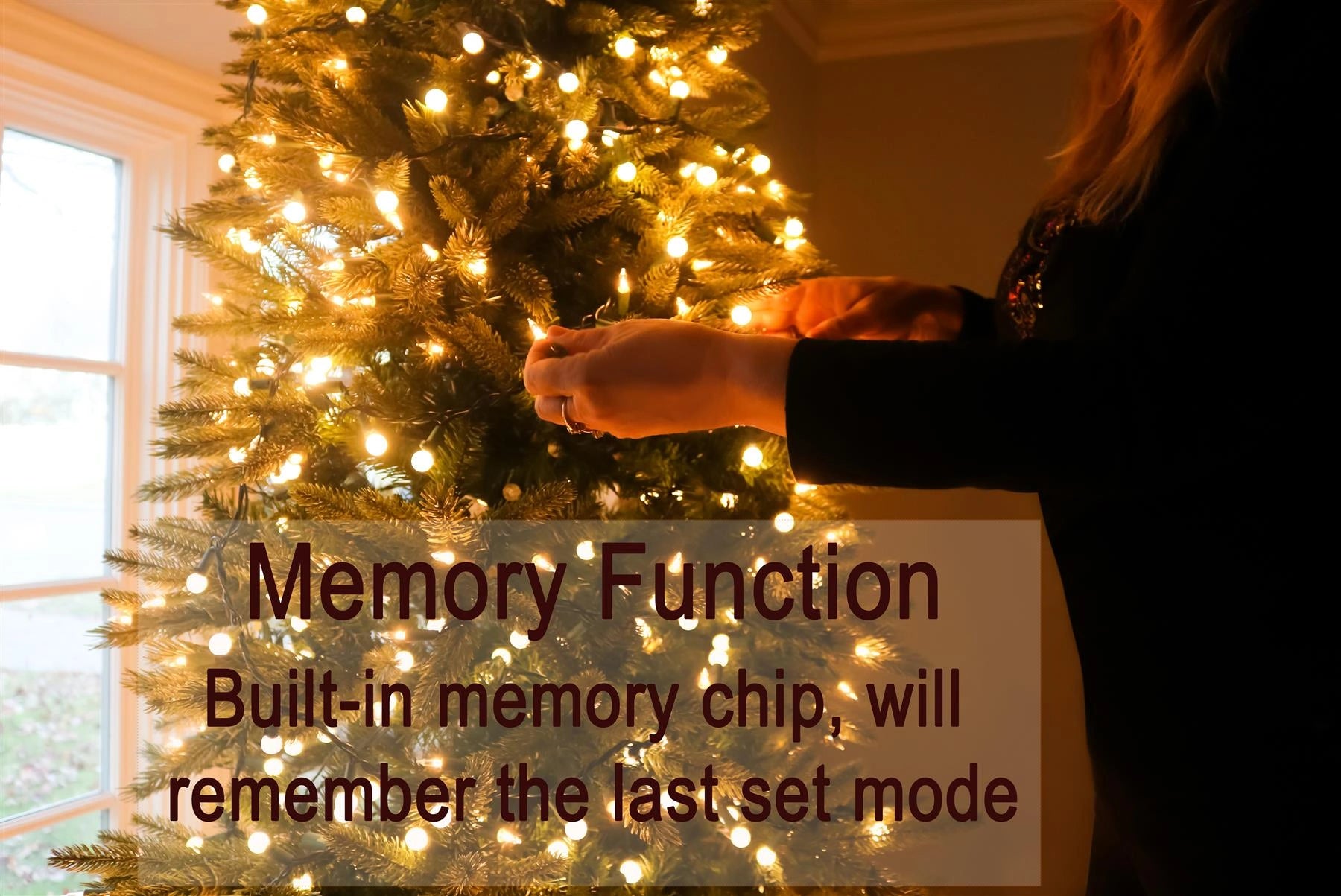 480WW LED Multifunction String Lights With Remote-24m