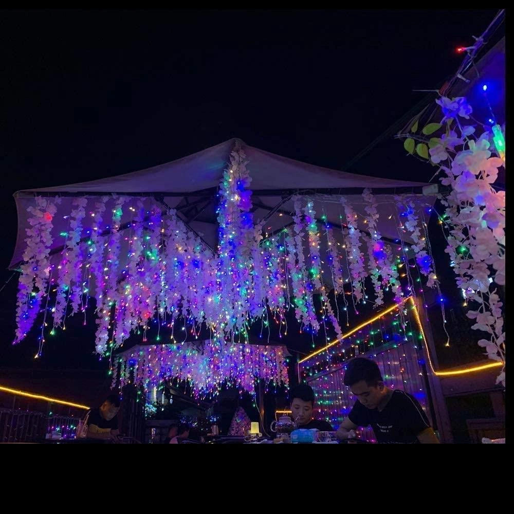 Christmas 240 LED Lights Snowing Chaser Icicle Bright Party Wedding Xmas Outdoor
