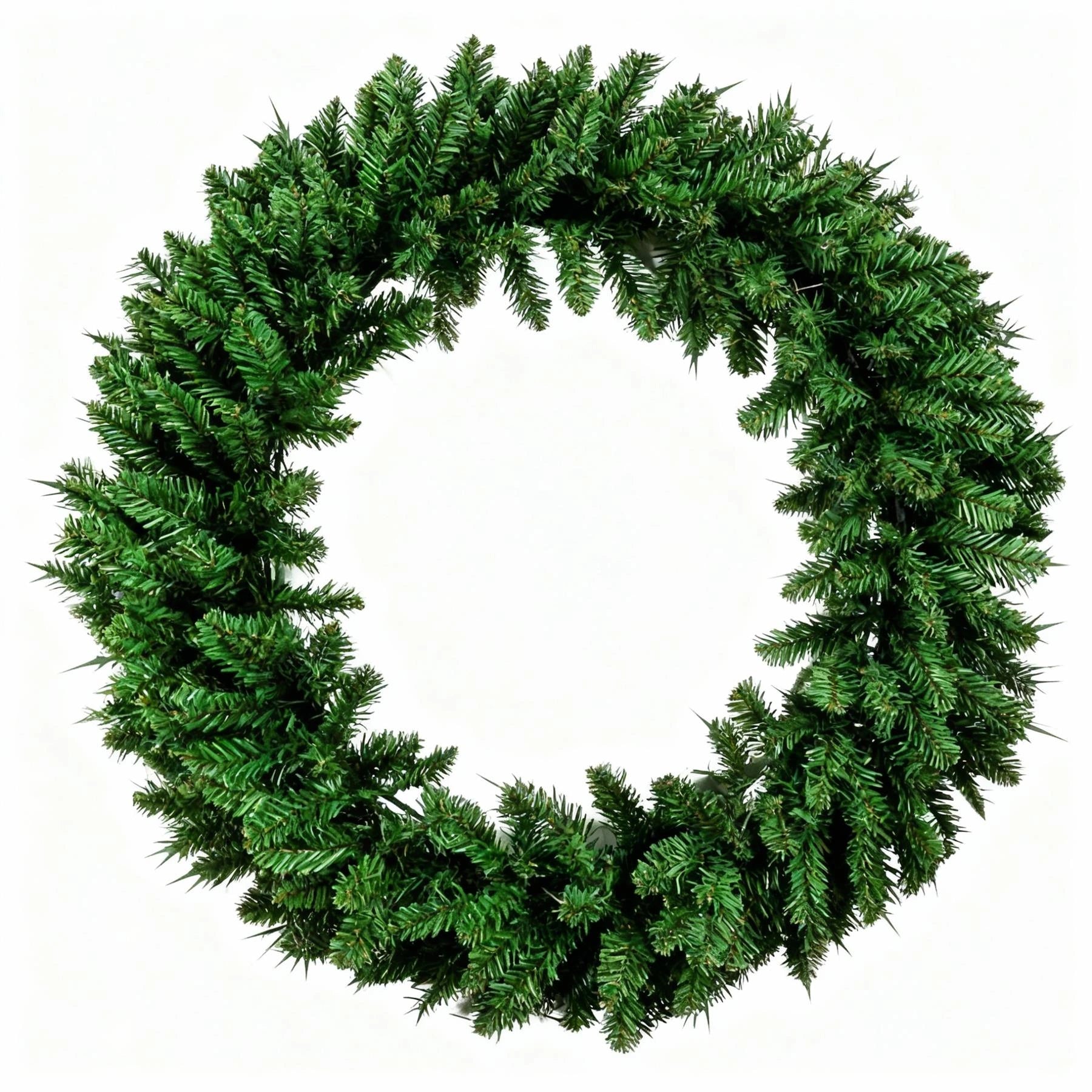 70cm Green Imperial Wreath 260 Tips