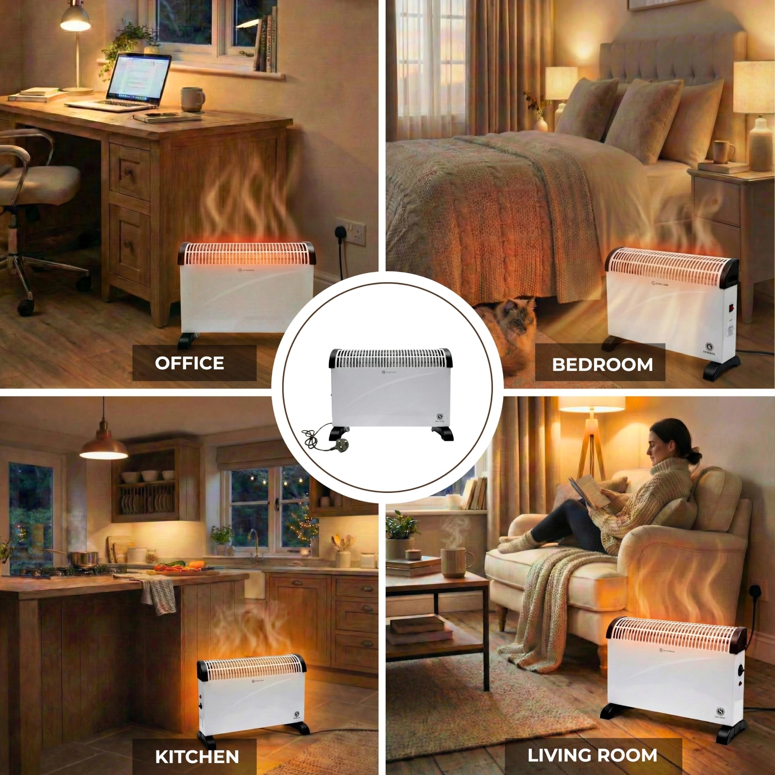 Convector Radiator Heater 2000W