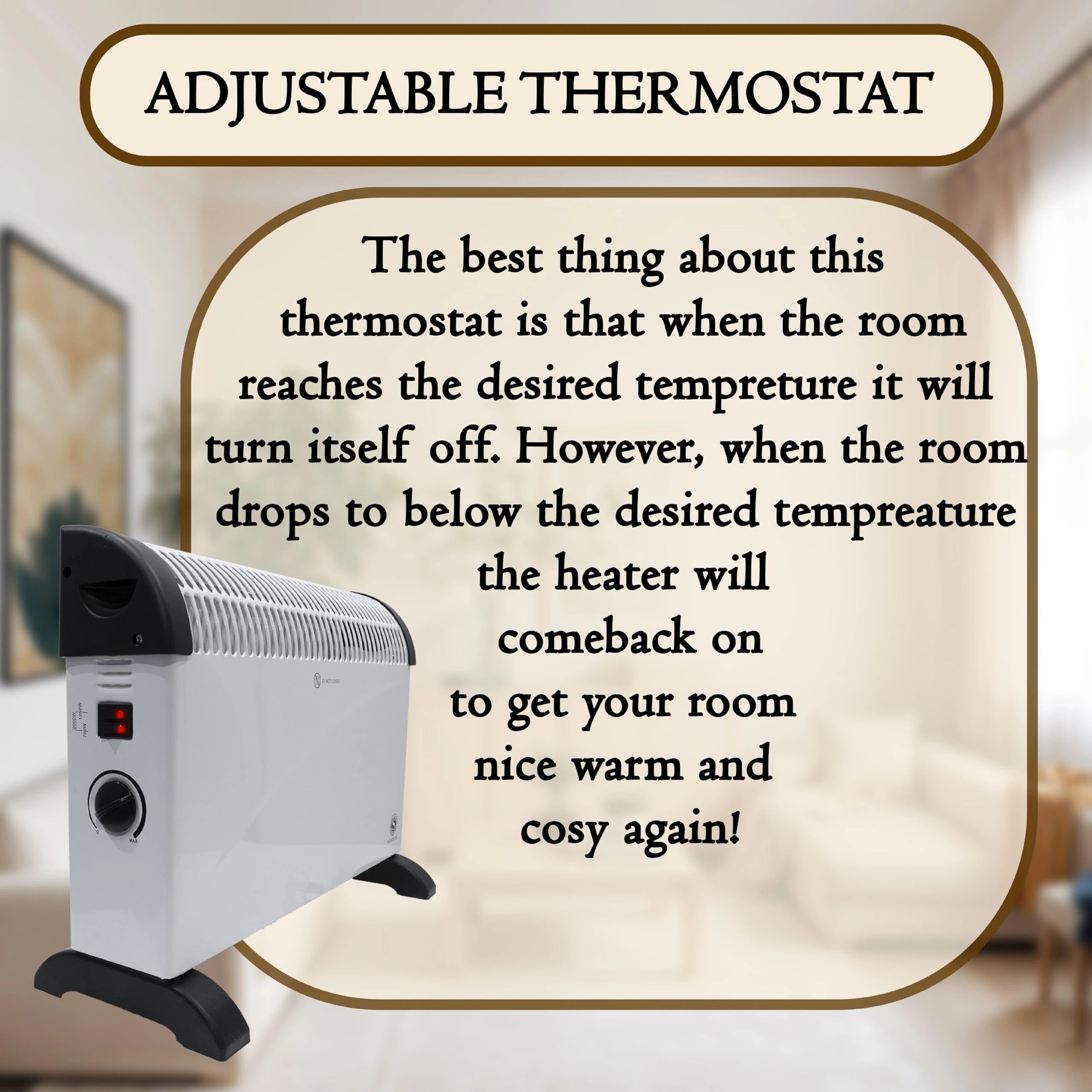 Convector Radiator Heater 2000W