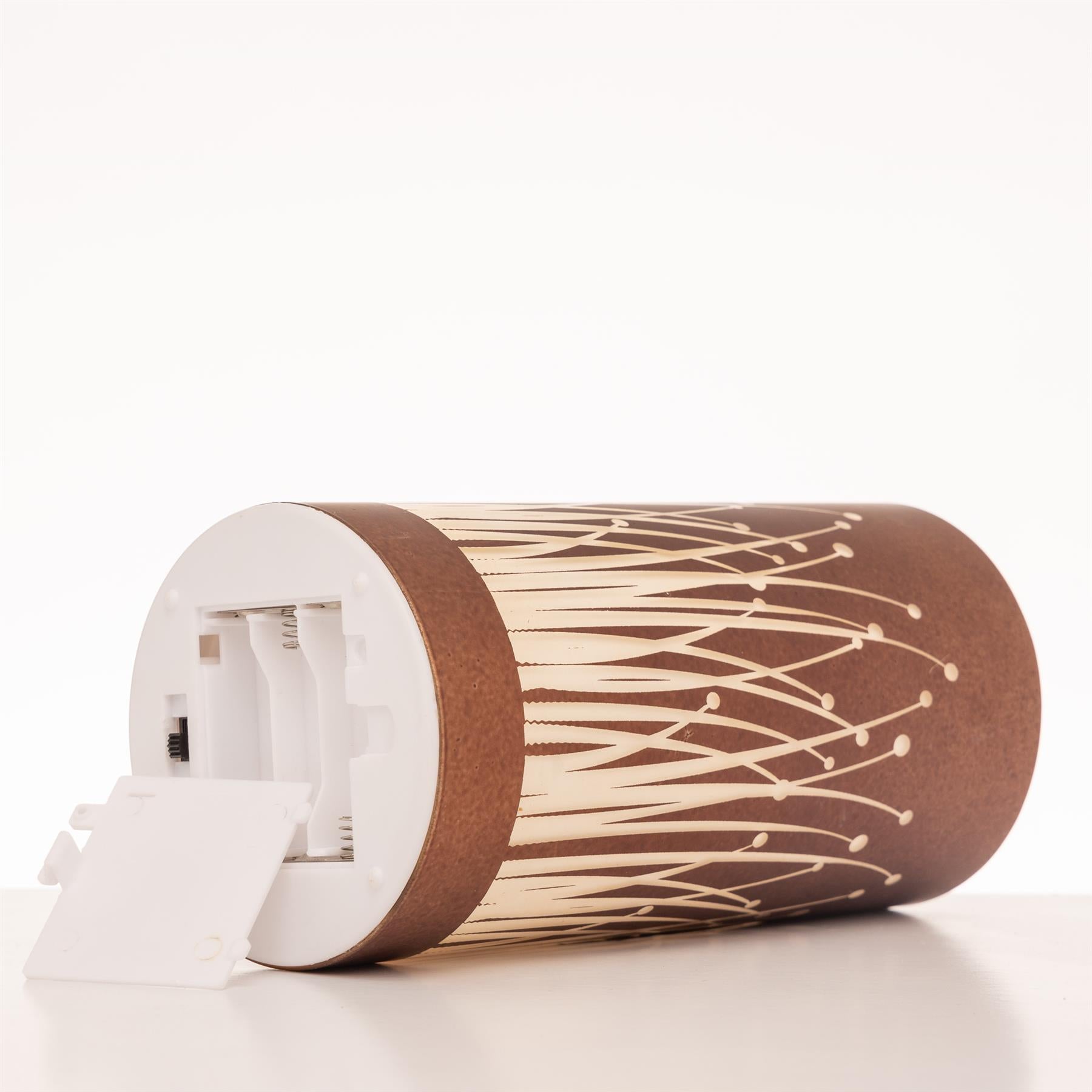 20cm Christmas Lantern Table Lamp LED Fairy Light Copper Firework Decorated Vase