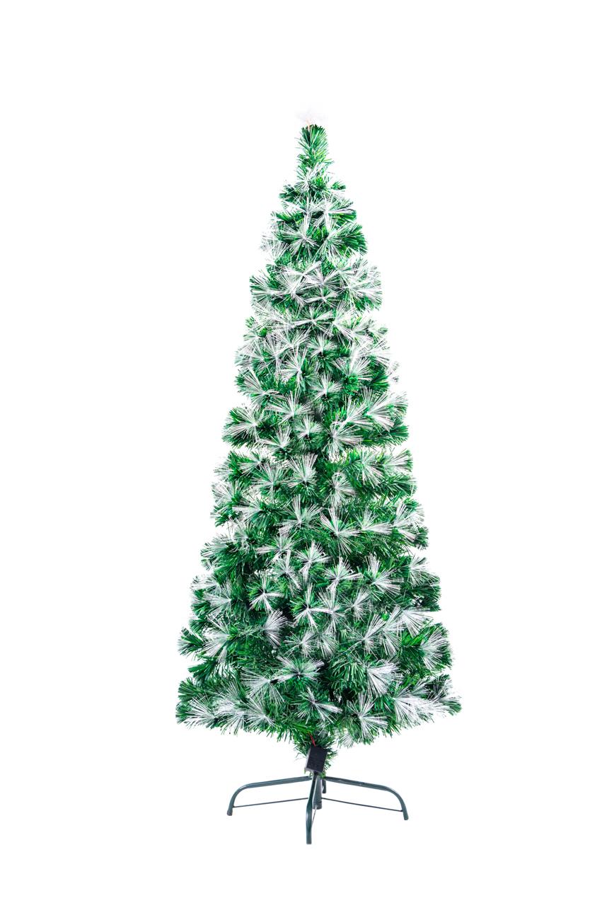 3FT Pre-Lit Christmas Tree Green Fiber Optic LED Lights Xmas Home Holiday Decor