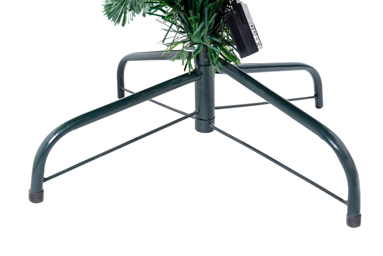 3FT Pre-Lit Christmas Tree Green Fiber Optic LED Lights Xmas Home Holiday Decor