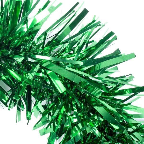 8 Green Thick Chunky Luxury Christmas Tree Tinsel Garland Decoration Xmas Home