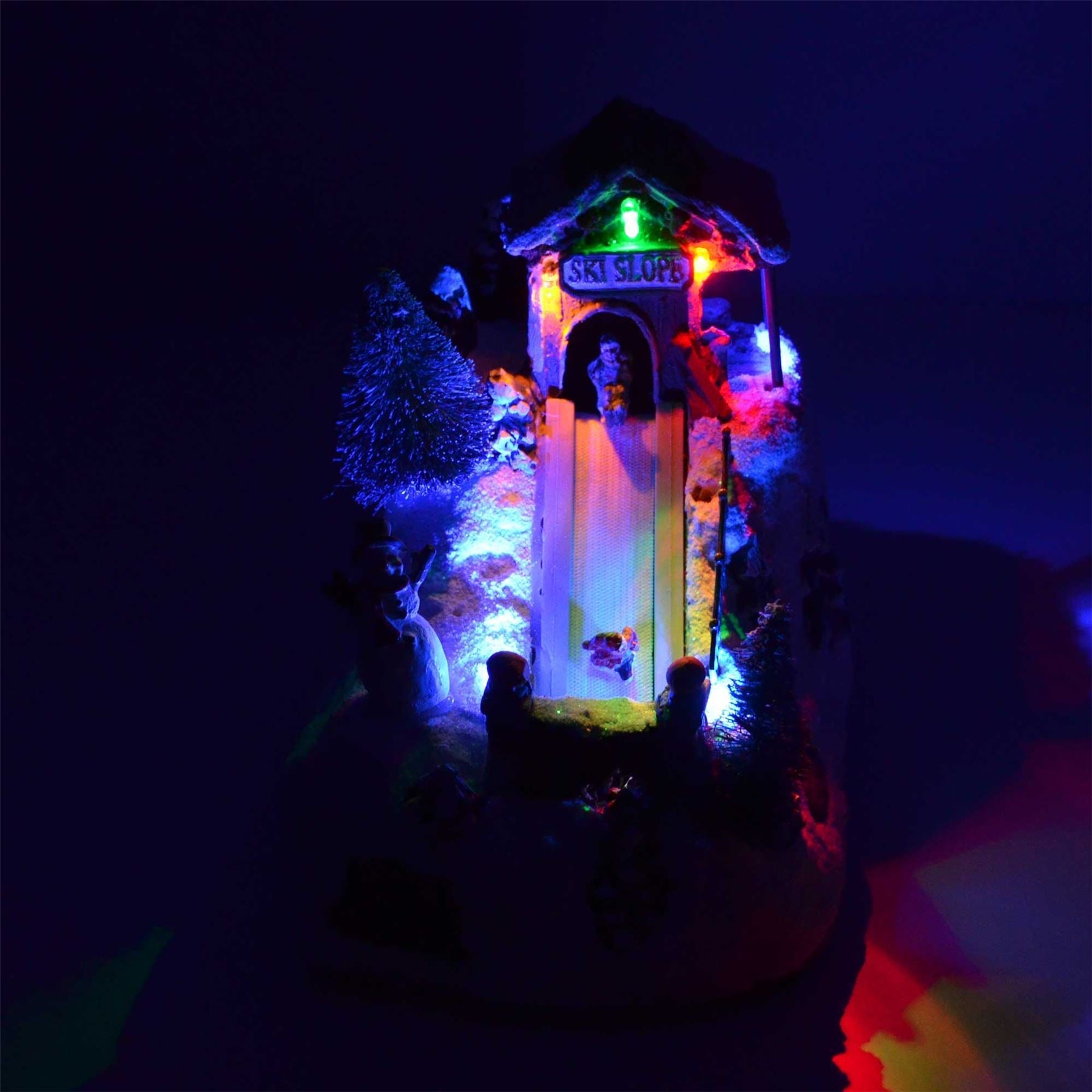 Nativity Set LED Musical Lights Sculpture Christmas Party Home Table Decorations