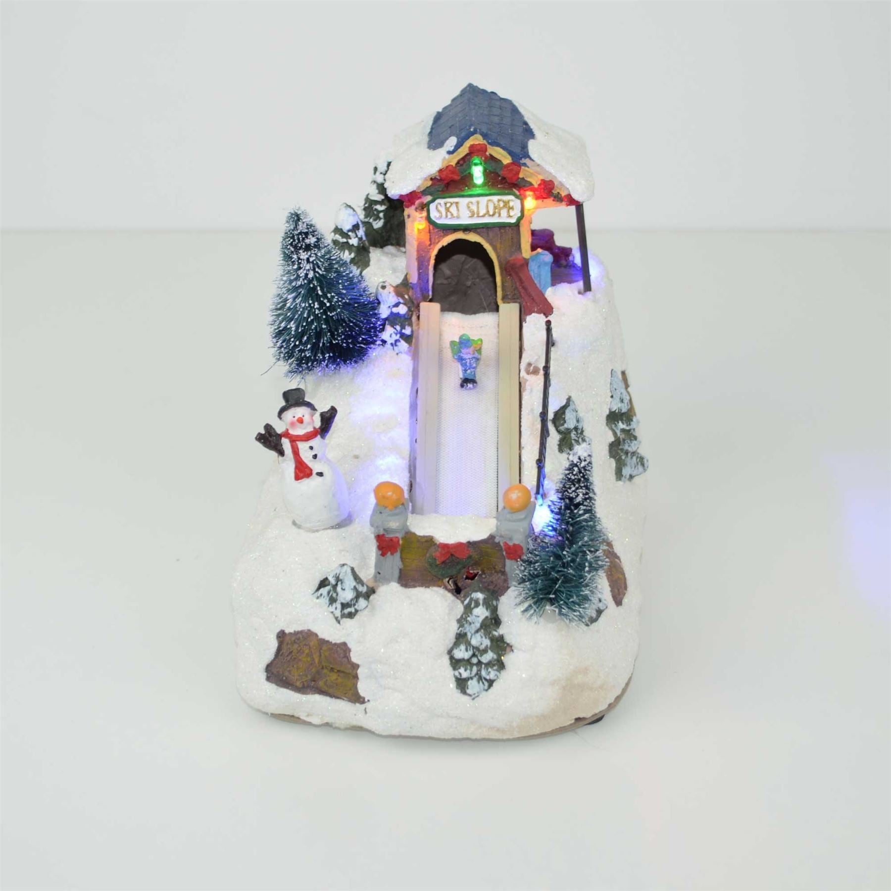 Nativity Set LED Musical Lights Sculpture Christmas Party Home Table Decorations
