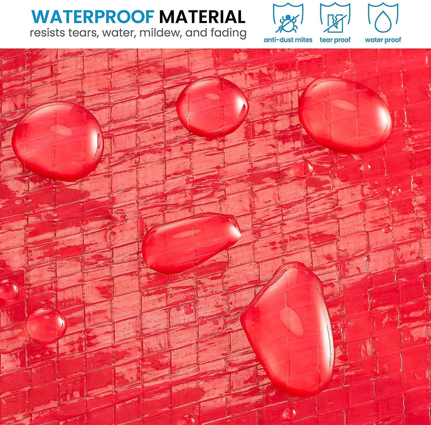 Christmas Wreath Garland Storage Bags Zippered 60cm Waterproof Durable Container