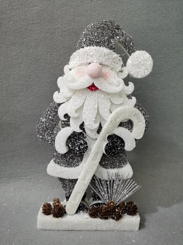 Christmas Figure Santa Table Decoration Center Piece Xmas Gift Home Window 32cm