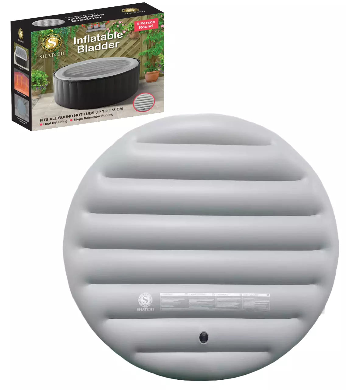 Inflatable Round Bladder Fits All 6 Person Round Hot Tubs