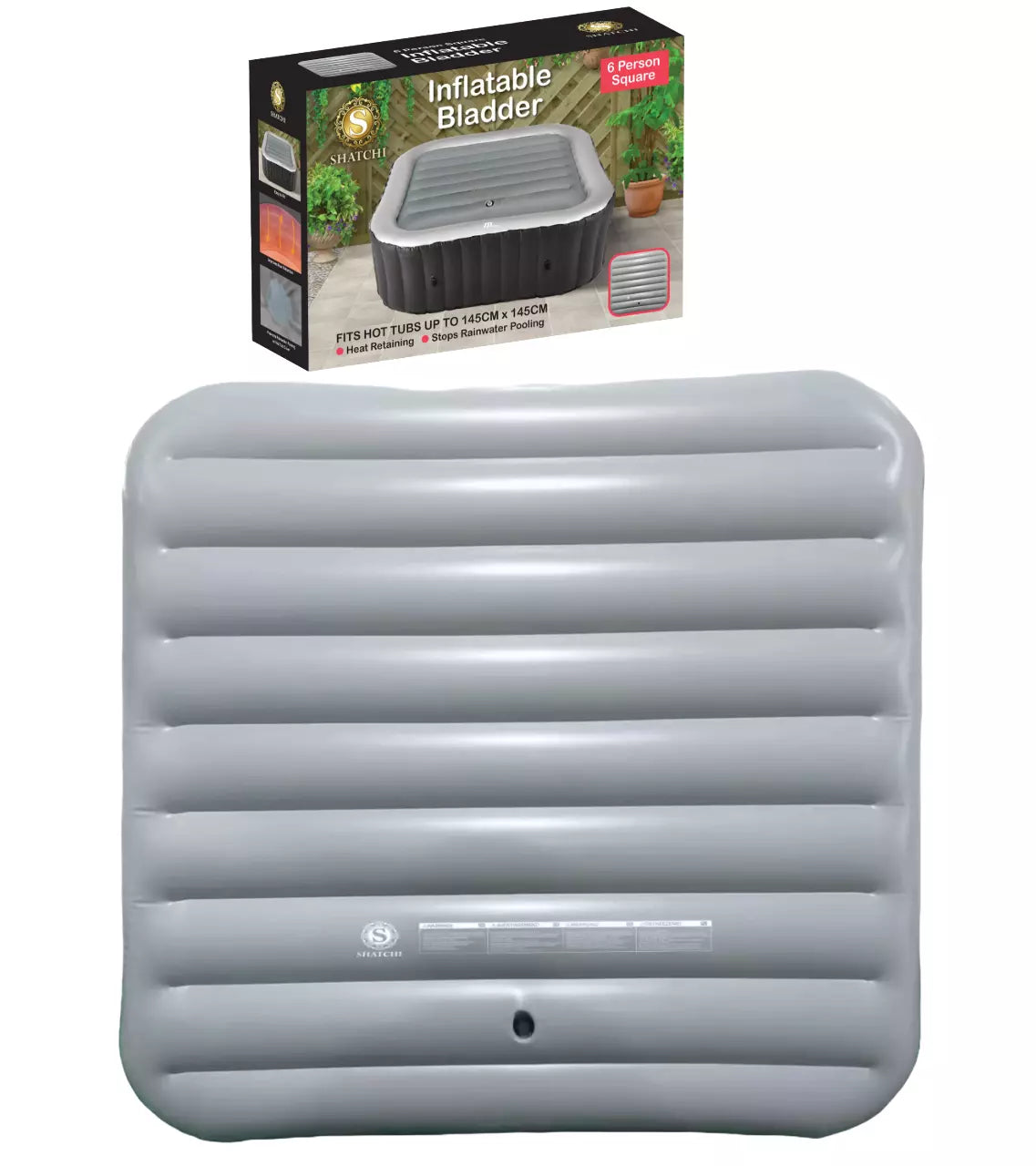 Inflatable Square Bladder Fits All 6 Person Square Hot Tubs