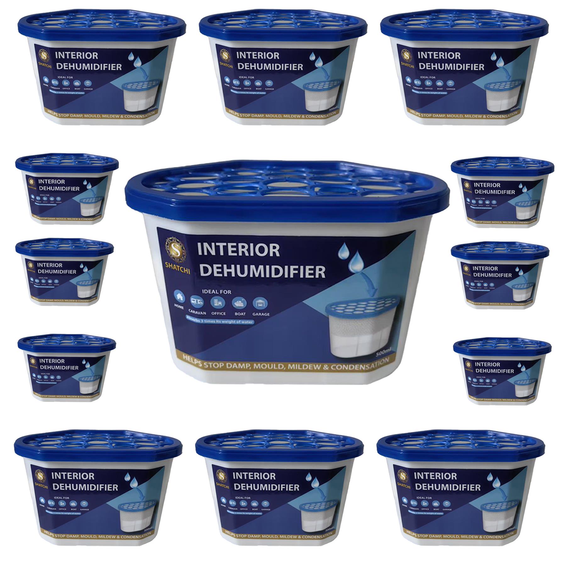 Pack Of 40 Dehumidifier 500ml