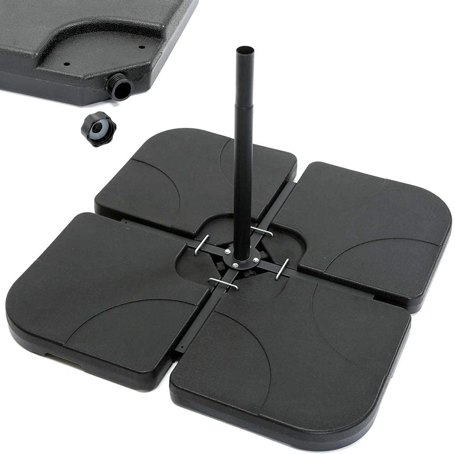 Parasol umbrella square stand 103.5x103.5x7.5CM