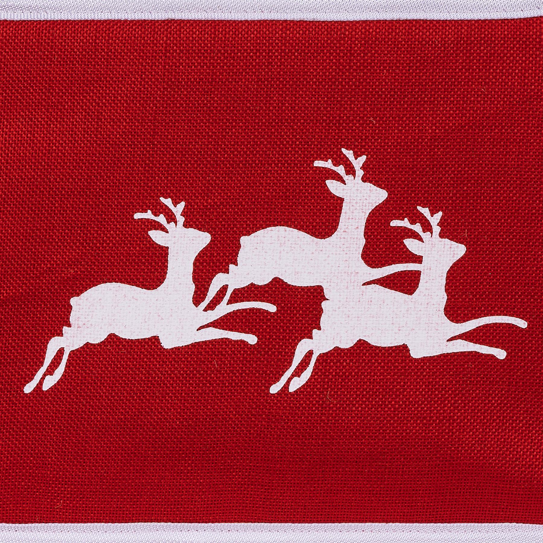 Christmas Tree Collar Foldable Stand Cover Base Red Skirt Xmas Tree Decor 26.8''